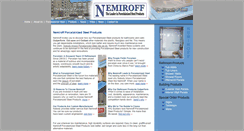 Desktop Screenshot of nemiroff.com