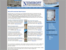 Tablet Screenshot of nemiroff.com